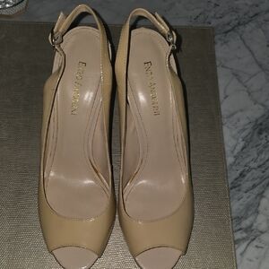 Enzo Angiolini Tan Classic Pump Heels